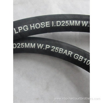 CNG HOSE LPG HOSE hydrogen and nitrogen delivery rubber hose